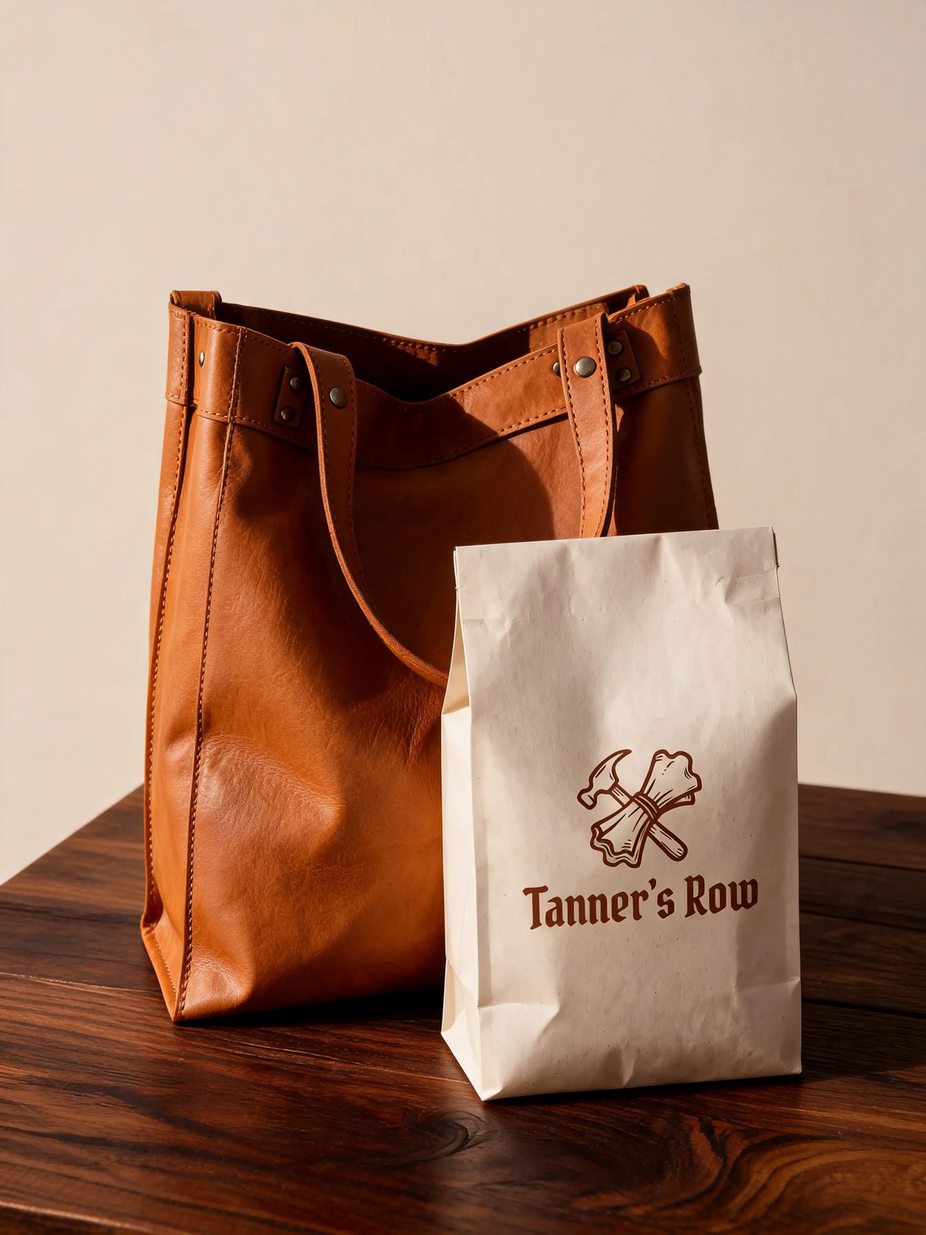 Leather Tote
